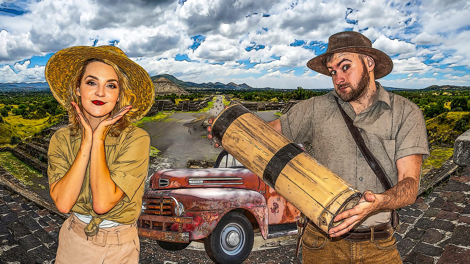 Idaho McLovin and the Lost Aztec Treasure – Scavenger Hunt Activity