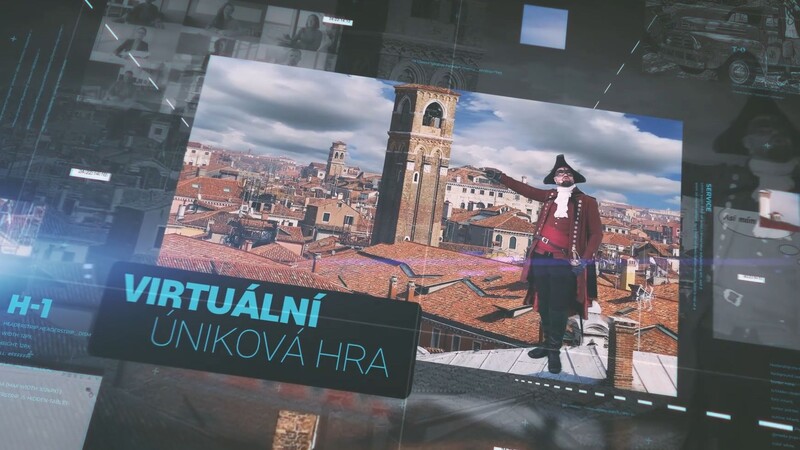 Virtuální úniková hra - video