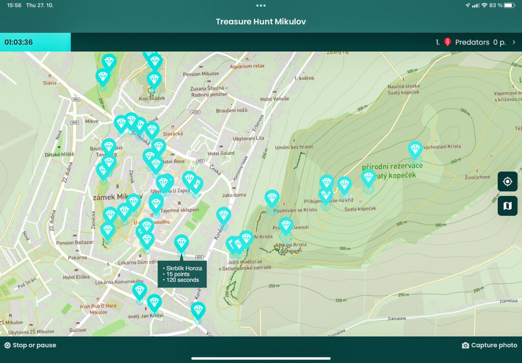 Zažijte dobrodružství s aktivitou Treasure Hunt Mikulov