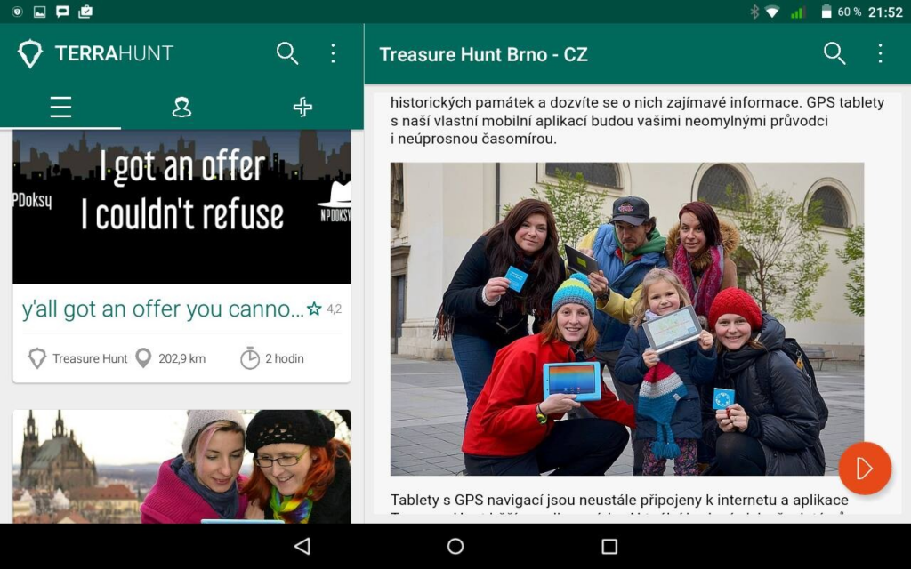 TerraHunt pro Erasmus Student Network CZ