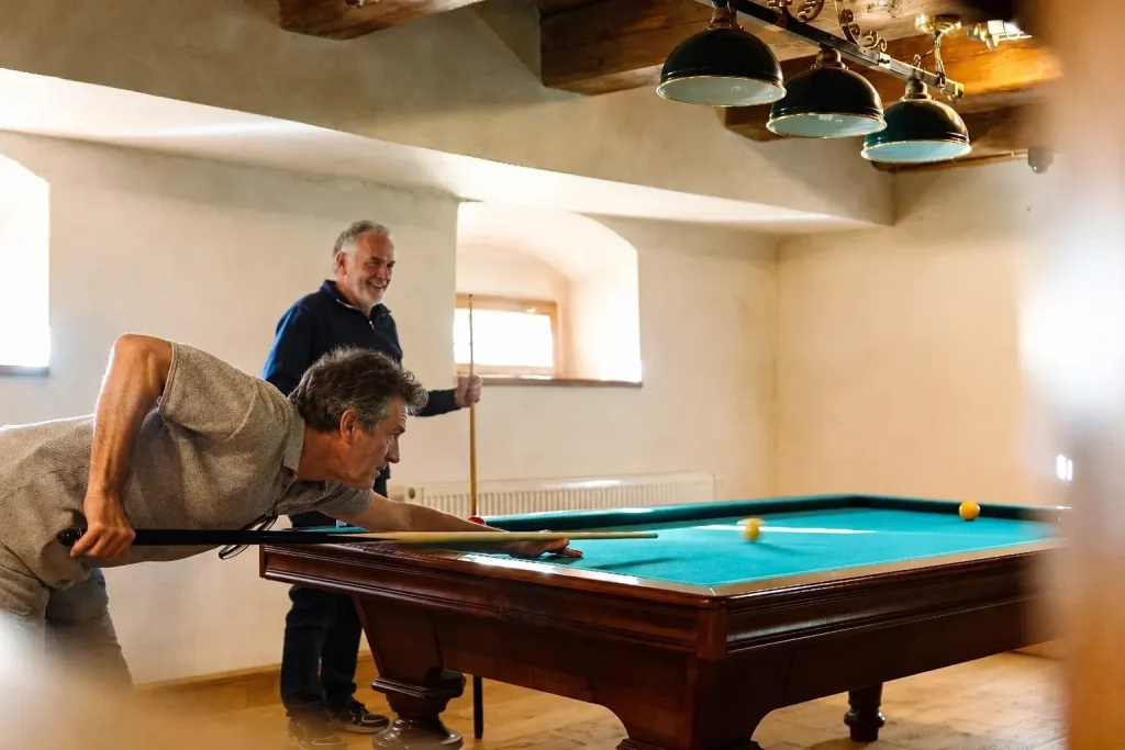 Dvůr Pecínov – Billiards at the restaurant complex