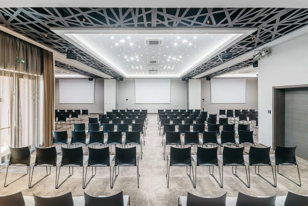 Maximus Resort Brno – Kongresový sál v divadelním uspořádání